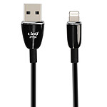 LinQ Câble USB vers Lightning 3A Charge et Synchro Rapide 1,2m Noir