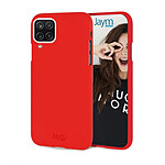 Jaym Coque pour Samsung Galaxy A42 5G Premium Soft Feeling Rouge