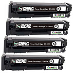 4 Toners compatibles HP 201 CF400X Noir