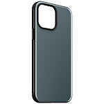 Nomad Coque pour iPhone 13 Pro Max Soft-touch Compatible MagSafe Métal Bleu