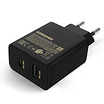 Samsung Chargeur Mural 50W USB-C / USB Power Delivery 3.0 Quick Charge 2.0  Noir