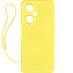 Avizar Coque pour OnePlus Nord CE 3 Lite 5G Silicone Soft Touch Finition Mate Anti-trace  Jaune