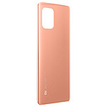 Clappio Cache Batterie pour Xiaomi Mi 10 Lite Façade Arrière de Remplacement Rose champagne