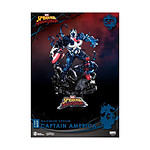 Marvel Comics - Diorama D-Stage Maximum Venom Captain America Special Edition 16 cm