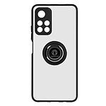 Avizar Coque pour Xiaomi Poco M4 Pro 5G et Redmi Note 11S 5G Bi-matière Bague Métallique Support Vidéo  Noir