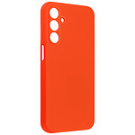 Avizar Coque pour Samsung Galaxy A25 5G Semi-rigide Soft-touch Anti-traces Orange