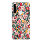 LaCoqueFrançaise Coque Xiaomi Redmi Note 8 T 360 intégrale transparente Motif Fleurs Beige et Rose Tendance