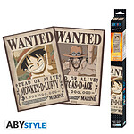 One Piece -  Set 2 Chibi Posters Wanted Luffy & Ace (52 X 35 Cm)