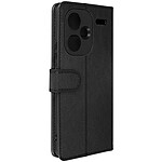 Avizar Étui pour Xiaomi Redmi Note 13 Pro Plus Porte-carte Support Vidéo  Noir