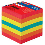 HERLITZ Bloc cube de 700 fiches 90 x 90 mm multicolore 80 g
