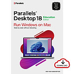 Parallels Desktop 18 pour Mac - Pour étudiant et enseignant - Licence 1 an - 1 poste - A télécharger