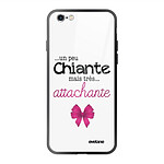 Evetane Coque iPhone 6/6s Coque Soft Touch Glossy Un peu chiante tres attachante Design