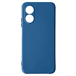 Avizar Coque pour Oppo A17 Silicone Semi-rigide Finition Soft-touch Fine  Bleu