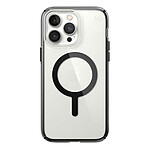 Speck Presidio Perfect Clear Geo Compatible avec le MagSafe pour iPhone 14 Pro Max Noir