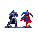 DC Comics - Pack 2 figurines Collector Multipack Superman vs. Armored Batman 18 cm