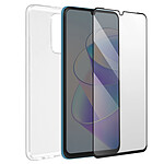 Bigben Coque pour Honor X7a Souple Transparente Verre Trempé 9H