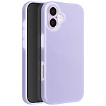 Avizar Coque pour iPhone 16 Plus Silicone Souple Intérieur Doux Bord Surélevé Violet Clair