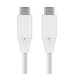 LG Câble USB C vers USB C Charge & Synchro Ultra-rapide 1m Original  Blanc