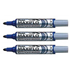 PENTEL Marqueur pour tableau blanc MAXIFLO MWL5M Bleu x 3