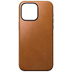 Nomad Coque Modern Cuir pour iPhone 15 Pro Max Pro English Tan