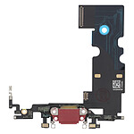 Clappio Connecteur de Charge Lightning pour Apple iPhone SE 2020 Rouge