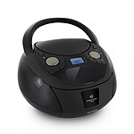 Metronic 477139 - Lecteur CD Dynamic Sound MP3 Bluetooth avec port USB - noir