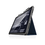 STM-Dux Plus compatible iPad Pro 11 (2022/21/20/18 - 4th/3rd/2nd/1st gen) Bleu Nuit-BLEU