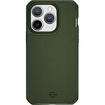 Itskins Coque pour iPhone 14 Pro Renforcée Ballistic Nylon R Vert