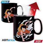 One Piece Mug Thermo-Rèactif Luffy & Ace Grand Contenant