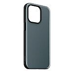 Nomad Coque pour iPhone 13 Pro Soft-touch Compatible MagSafe Métal Bleu