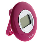 Thermomètre d'intérieur rose écran LCD - Otio