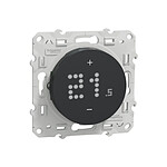 Schneider Electric - Thermostat filaire ZigBee 2A Anthracite - S540619