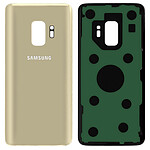 Clappio Cache batterie Samsung Galaxy S9 Façade arrière - doré