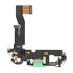 Clappio Connecteur de Charge pour iPhone 12 et 12 Pro de Remplacement Connecteur Lightning Microphone intégré Vert