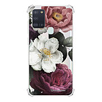LaCoqueFrançaise Coque Samsung Galaxy A21S anti-choc souple angles renforcés transparente Motif Fleurs roses
