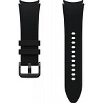 Samsung Bracelet Hybride en cuir pour G Watch Series 20mm, S/M Noir