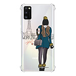 LaCoqueFrançaise Coque Samsung Galaxy A41 anti-choc souple angles renforcés transparente Motif Working girl