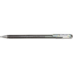 PENTEL Stylo roller Hybride encre gel 'Dual Pen Metallic' Argent x 12