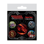 Dungeons & Dragons - Pack 5 badges Movie Dungeons & Dragons