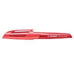 STABILO Stylo plume EASYbuddy pointe moyenne droitiers corail/rouge