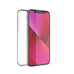 Muvit Pack Coque + Verre Trempé pour iPhone 11 RECYCLETEK SOUPLE Transparent