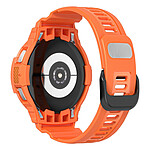 Avizar Bracelet pour Galaxy Watch 5 / 5 Pro / 4 Silicone Ajustable  Orange