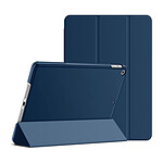 Evetane Etui Smart Cover iPad 102 Pouces (2019/2020/2021) Bleu à rabat avec support