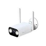 Nivian Caméra WiFi 2K avec IA et lumière Blanc