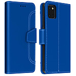 Avizar Housse Samsung Note 10 Lite Étui Folio Portefeuille Fonction Support bleu
