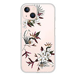 LaCoqueFrançaise Coque iPhone 13 360 intégrale transparente Motif Fleurs Sauvages Tendance