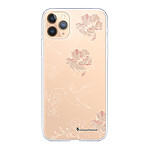 LaCoqueFrançaise Coque iPhone 11 Pro Max silicone transparente Motif Fleurs Blanches ultra resistant