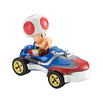 Mario Kart - Véhicule métal Hot Wheels 1/64 Toad (Sneeker) 8 cm