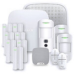 Ajax - Alarme maison sans fil Hub 2 Plus - Kit 7 - Blanc