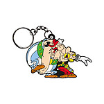 Asterix - Porte-clés Asterix & Obelix Laughing 9 cm